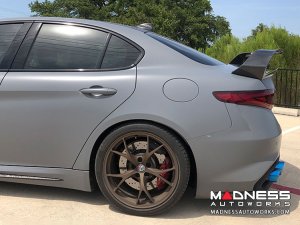Alfa Romeo Giulia Trunk Spoiler - Carbon Fiber - GTam Style - Feroce Carbon - Forged Carbon